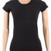 Remera Básica de Dama entallada en manga corta, variedad de colores. Talles del 1 al 5.