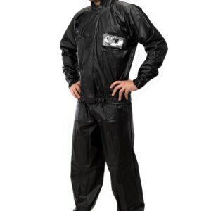 Equipo de lluvia Pantaneiro engomado. Con capucha costuras termo selladas. Ideal delivery